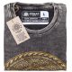 Stone Washed T-shirt, Größe L - Chakra - Grau