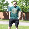 Stone Washed T-shirt, Größe XL - Chakra - Green