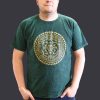 Stone Washed T-shirt, Größe XL - Chakra - Green
