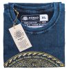 Stone Washed T-shirt, Größe XL - Chakra - Blue