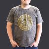 Stone Washed T-shirt, Größe XL - Chakra - Grey