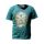 Stone Washed T-Shirt, Größe S- Hamsa - Green