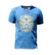 Stone Washed T-shirt, Größe S- Hamsa - Blue