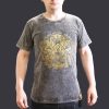 Stone Washed T-shirt, Größe S- Hamsa - Grey