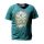 Stone Washed T-shirt, Größe M - Hamsa - Green