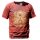 Stone Washed T-shirt, Größe XL - Hamsa - Kastanienbraun