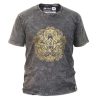 Stone Washed T-shirt, Größe XL - HAMSA - Grau
