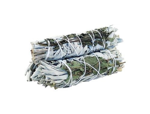 Räucherbündel – Weißer Salbei & Pfefferminze 10 cm