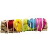 Räucherbündel – 7 Chakras – Rosenblätter und Weißer Salbei 10 cm