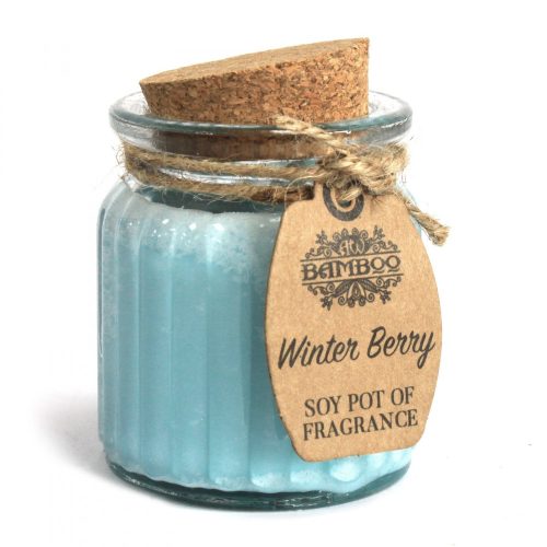 Sojawachsduftkerze Winterbeeren  