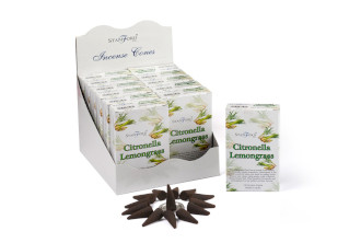 Duftende Kegel - Citronelle und Zitronenmelisse