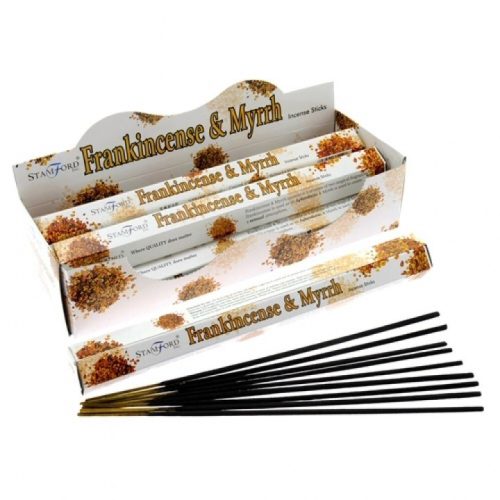 Premium Räucherstäbchen – Weihrauch & Myrrhenkraut  