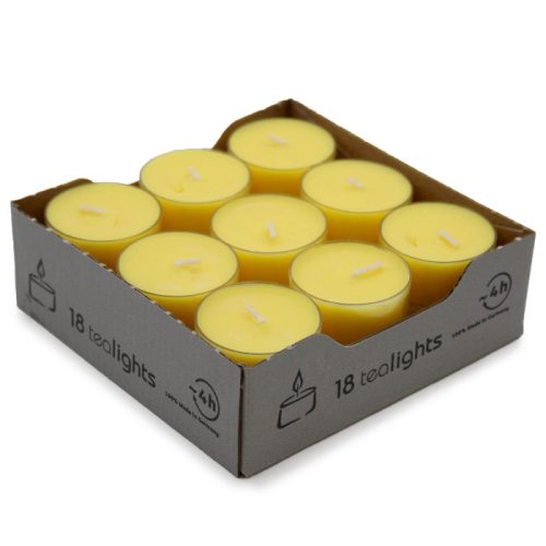 Citronella-Teelicht – 4 Stunden, 18 Stück