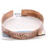Kupferner Tibetischer Armreif – Breite Tribal-Wellen