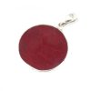 Lebensbaum Silber Anhänger 22 mm – Koralle