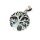 Lebensbaum Silber Anhänger 22 mm – Muschel