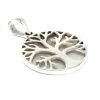Lebensbaum Silber Anhänger 22 mm – Perle