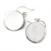 Lebensbaum Silber Ohrringe 15 mm – Perle