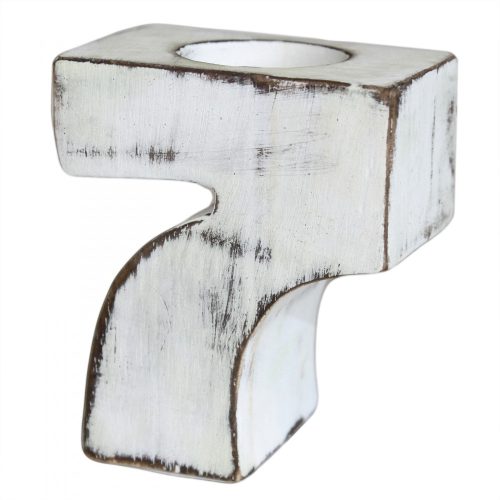 Holz-Geburtstagszahl - Nr.7