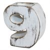 Holz-Geburtstagszahl - Nr.9