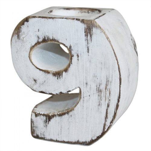 Holz-Geburtstagszahl - Nr.9
