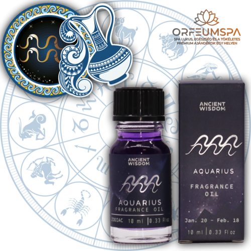 Wassermann Sternzeichen Duftöl – Der Zauber von Amethystkristall und Bernstein 10ml