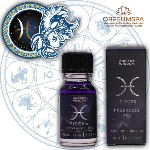 Fische Sternzeichen Duftöl - Der Zauber von Aquamarin und Rauch 10ml