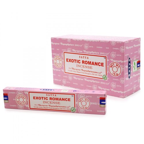 Satya Räucherstäbchen 15 g – Exotische Romanze