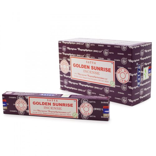 Satya Räucherstäbchen 15 g – Goldener Sonnenaufgang