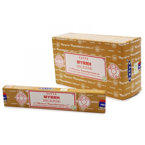 Satya Räucherstäbchen 15 g – Myrrhe